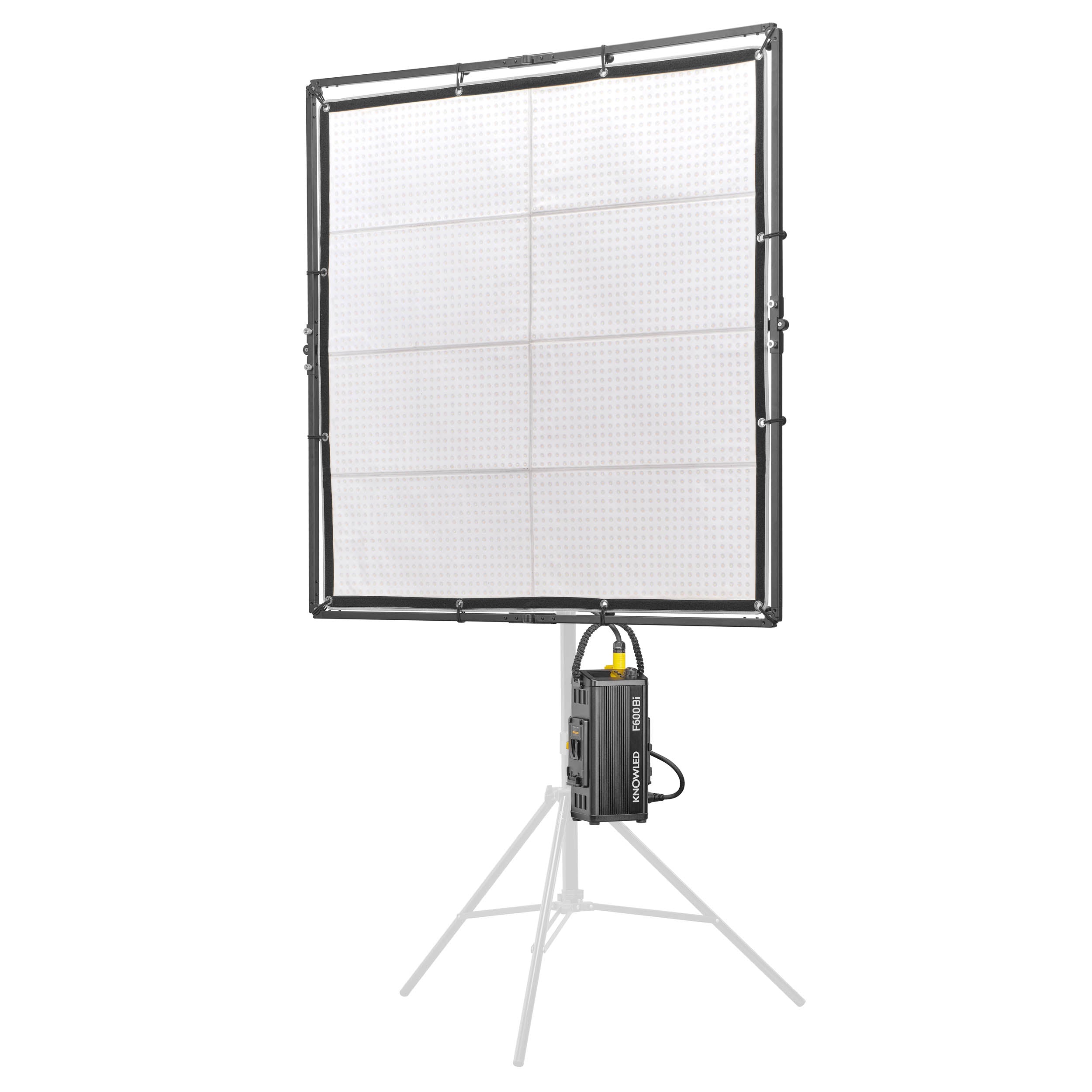 KNOWLED F600Bi 4x4 Feet IP65 Waterproof Flexible LED Panel - Professional Cine Lighting for Film Studio, Photography & Video Production