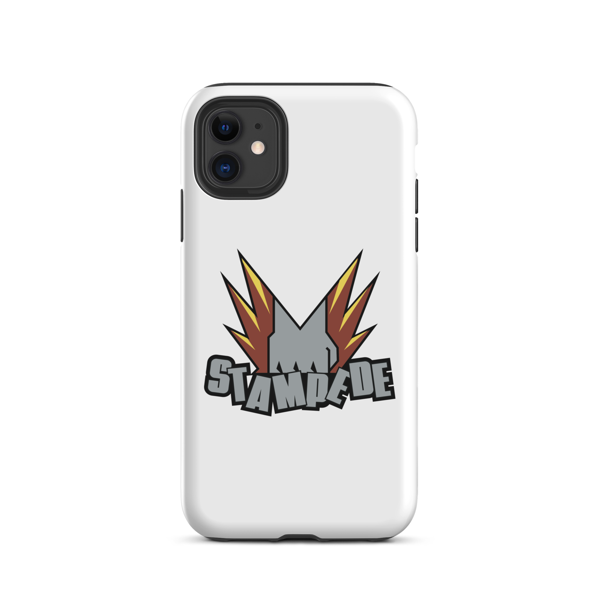 Zoo Jitsu Fighters Stampede Durable Shockproof iPhone Case - Perfect for Outdoor Adventures & Extreme Sports Protection