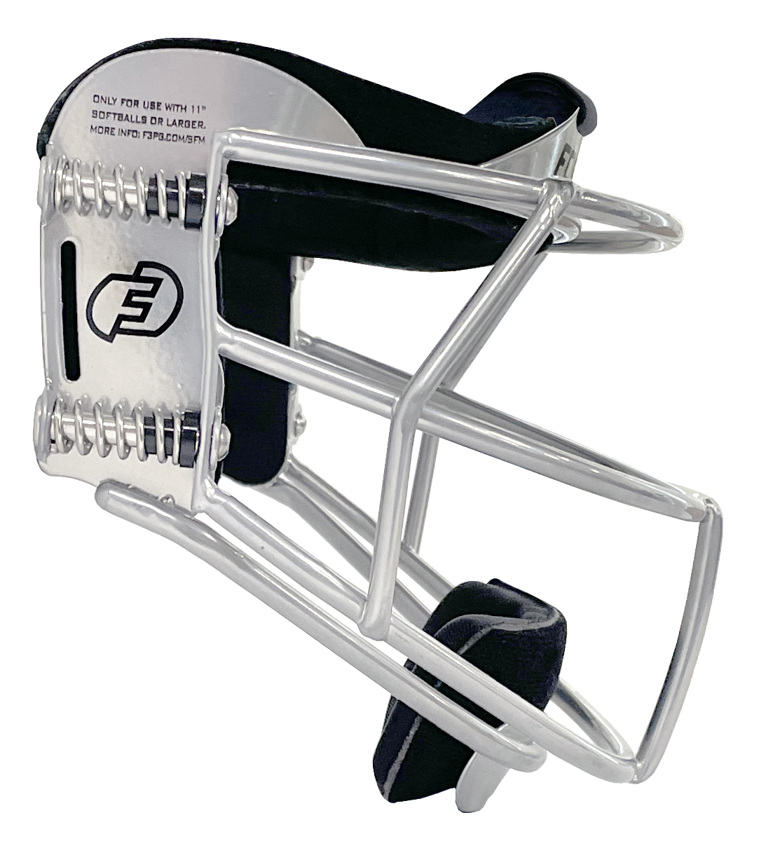 FORCE3 Softball Fielder Defender Mask - Lightweight Protective Face Guard for Fastpitch & Slowpitch Softball Players - Ideal for Infield, Outfield & Practice Sessions
