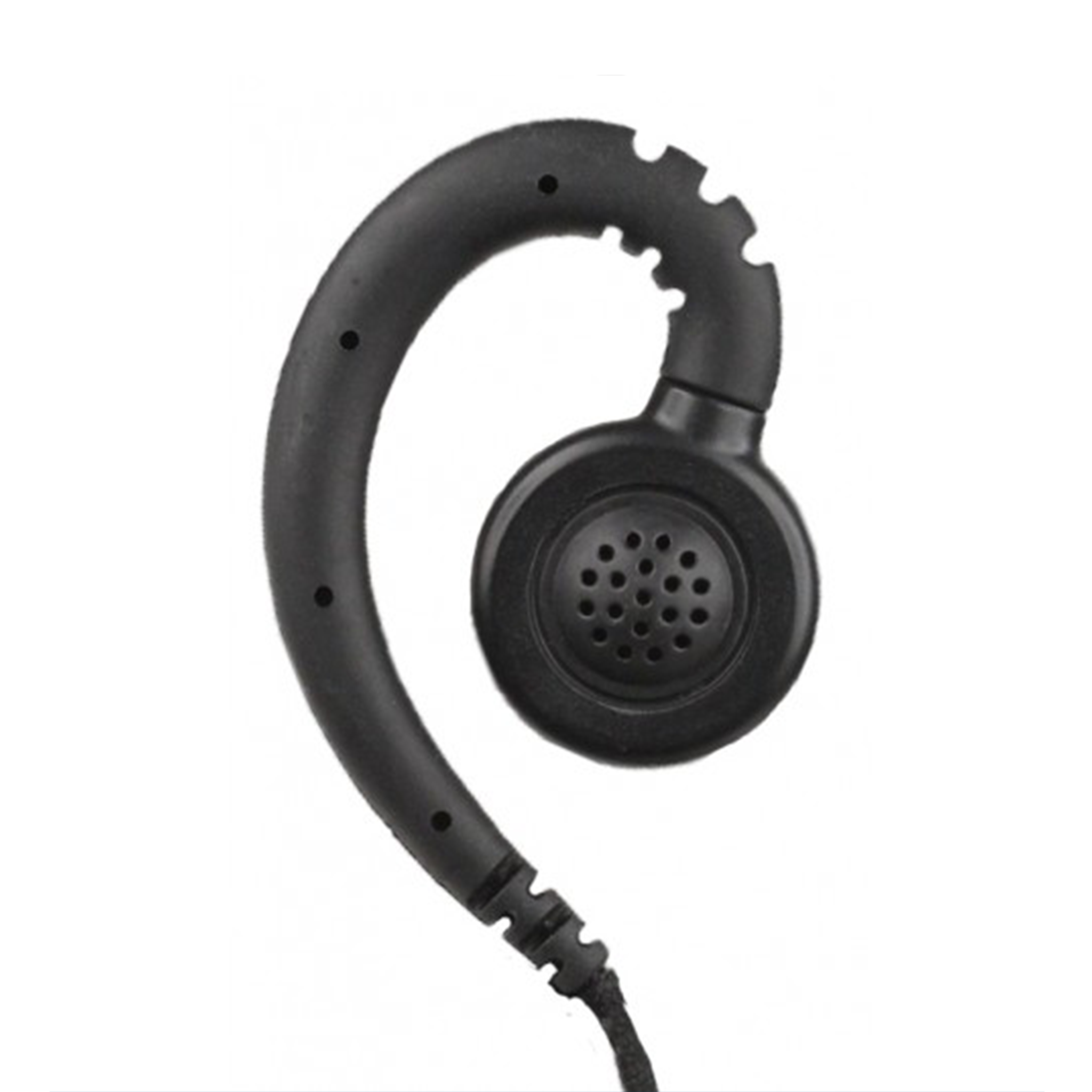 Atlantic Radio SWVL1W M15 1-Wire Swivel Earpiece for Motorola XPR Portable Radios - Secure & Comfortable Communication for Security, Construction & Outdoor Activities