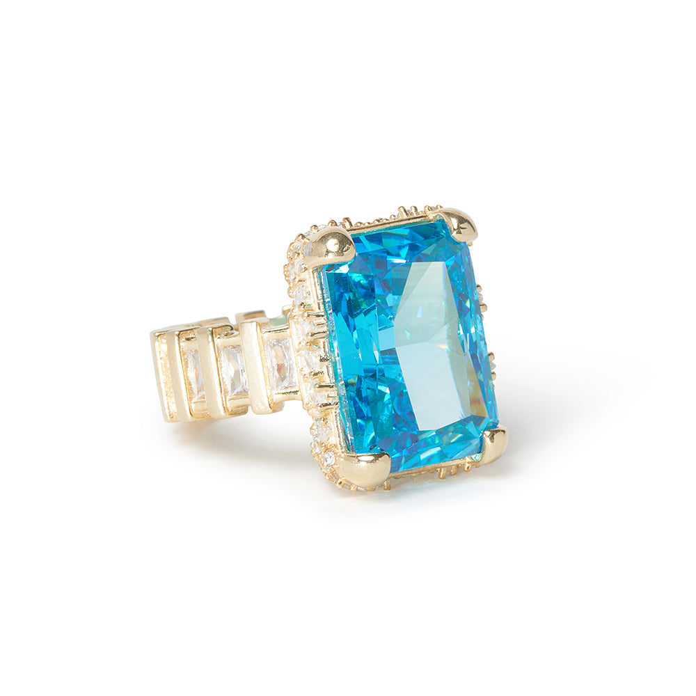 Elegant Kuempel Cocktail Ring for Women - Vintage Inspired Statement Jewelry for Parties, Weddings & Special Occasions