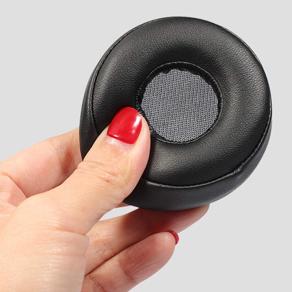 Sony WH-H800 Replacement Ear Pads - Black Memory Foam Earpads Cushion for WH-H800 Wireless On-Ear Headphones - Comfort Upgrade for Music, Gaming & Travel