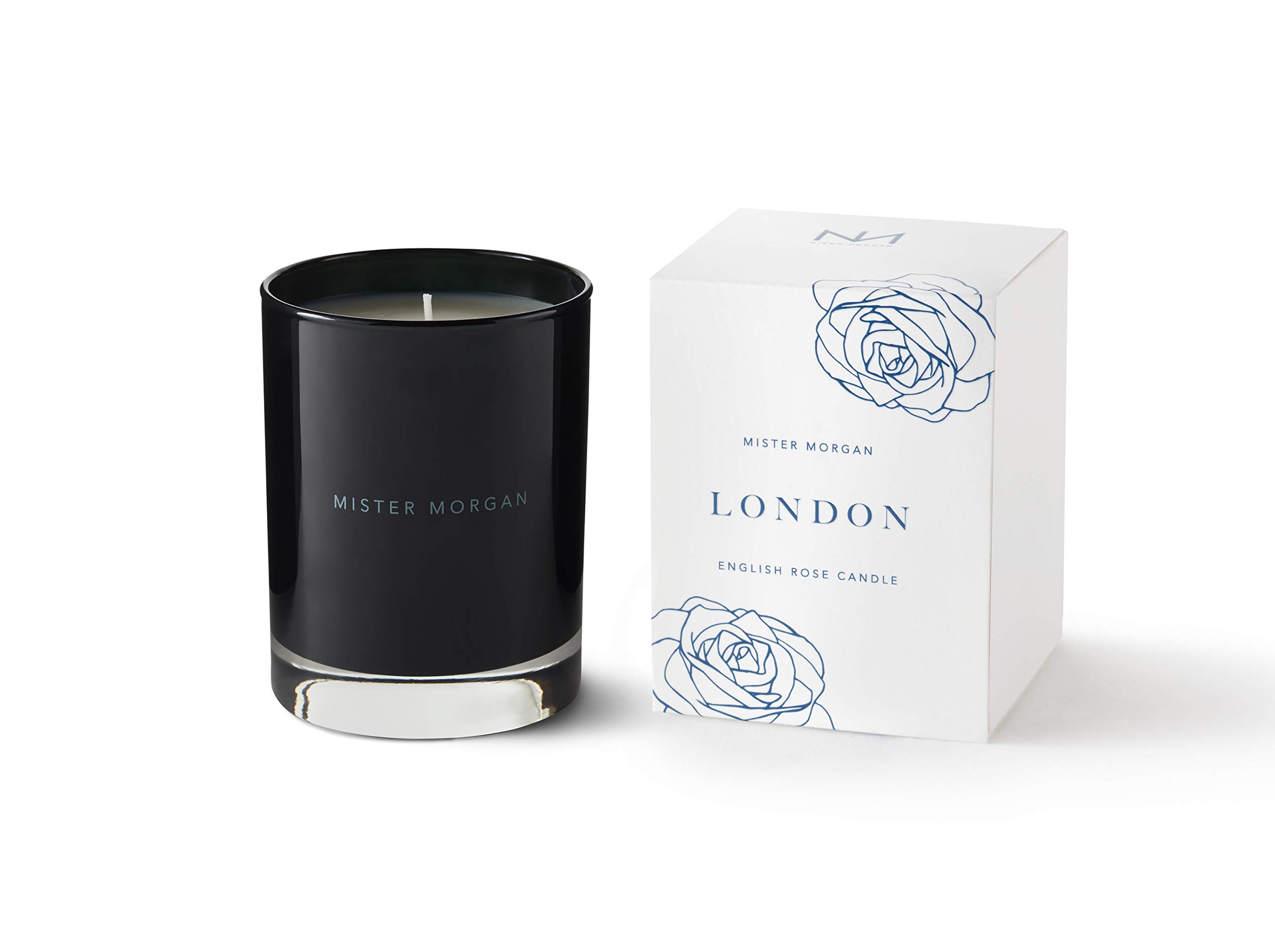 London English Rose Scented Candles - Premium Home Fragrance for Relaxation & Romantic Ambiance | Perfect for Living Rooms, Bedrooms & Spa Nights
