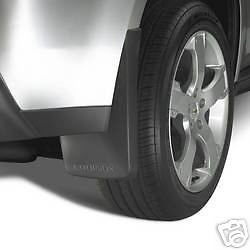 GM Accessories 19170617 Rear Molded Splash Guards in Charcoal Gray - Perfect Fit for Chevy/GMC Trucks & SUVs - Durable Mud Flaps for Off-Road Protection & Style Enhancement