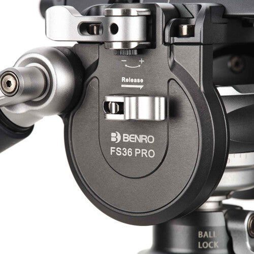 Benro Tortoise 4 Section Carbon Fiber Tripod with FS36PRO Head - Professional Travel & Outdoor Photography Tripod for DSLR Cameras