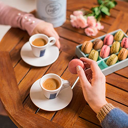 Lavazza Blue Classy Mini Single Serve Espresso Coffee Machine LB 300 with Gold Selection 2 Coffee Capsules (100 Count) - Easy One-Touch Operation for Home & Office Use - Perfect for Espresso Lovers & Busy Professionals