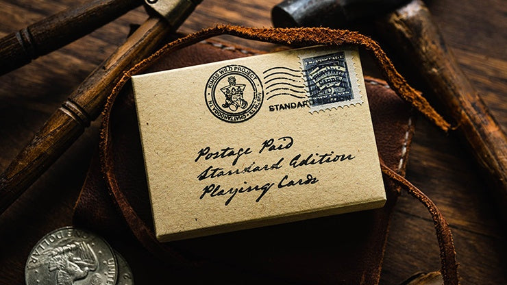 Kings Wild Postage Paid Playing Cards - Premium Collectible Deck for Card Games, Magic Tricks & Poker Night Entertainment