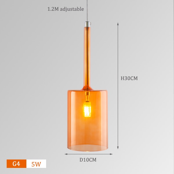 Stylish Glass Pendant Hanging Lights for Modern Home Decor - Perfect for Dining Room, Kitchen Island & Bedroom Lighting