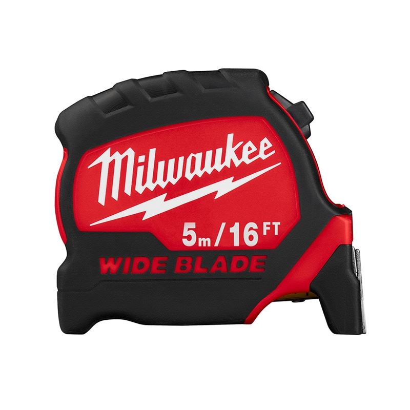 48-Inch/16-Ft Wide Blade Tape Measure - Heavy Duty Retractable Measuring Tool for Construction, Carpentry, DIY Projects & Home Improvement