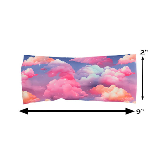 Cloud 9 Comfortable Stretchable Headband for Women & Men - Soft Breathable Hair Accessories for Workouts, Yoga, Running & Everyday Wear