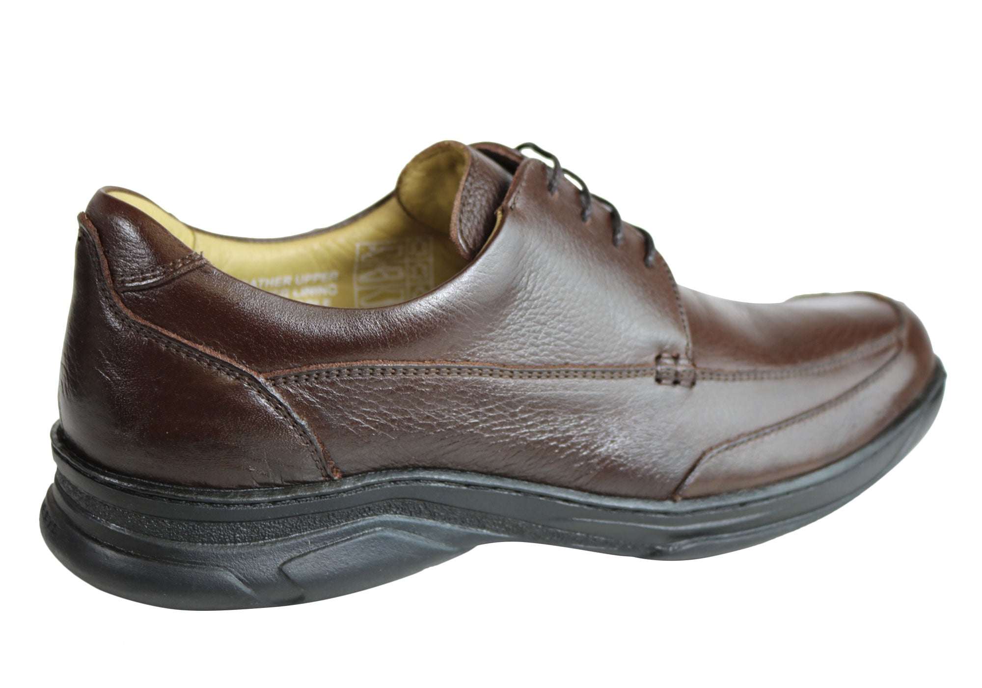 Savelli Angus Men's Comfortable Leather Lace-Up Dress Shoes - Handcrafted in Brazil - Perfect for Business, Office & Formal Occasions