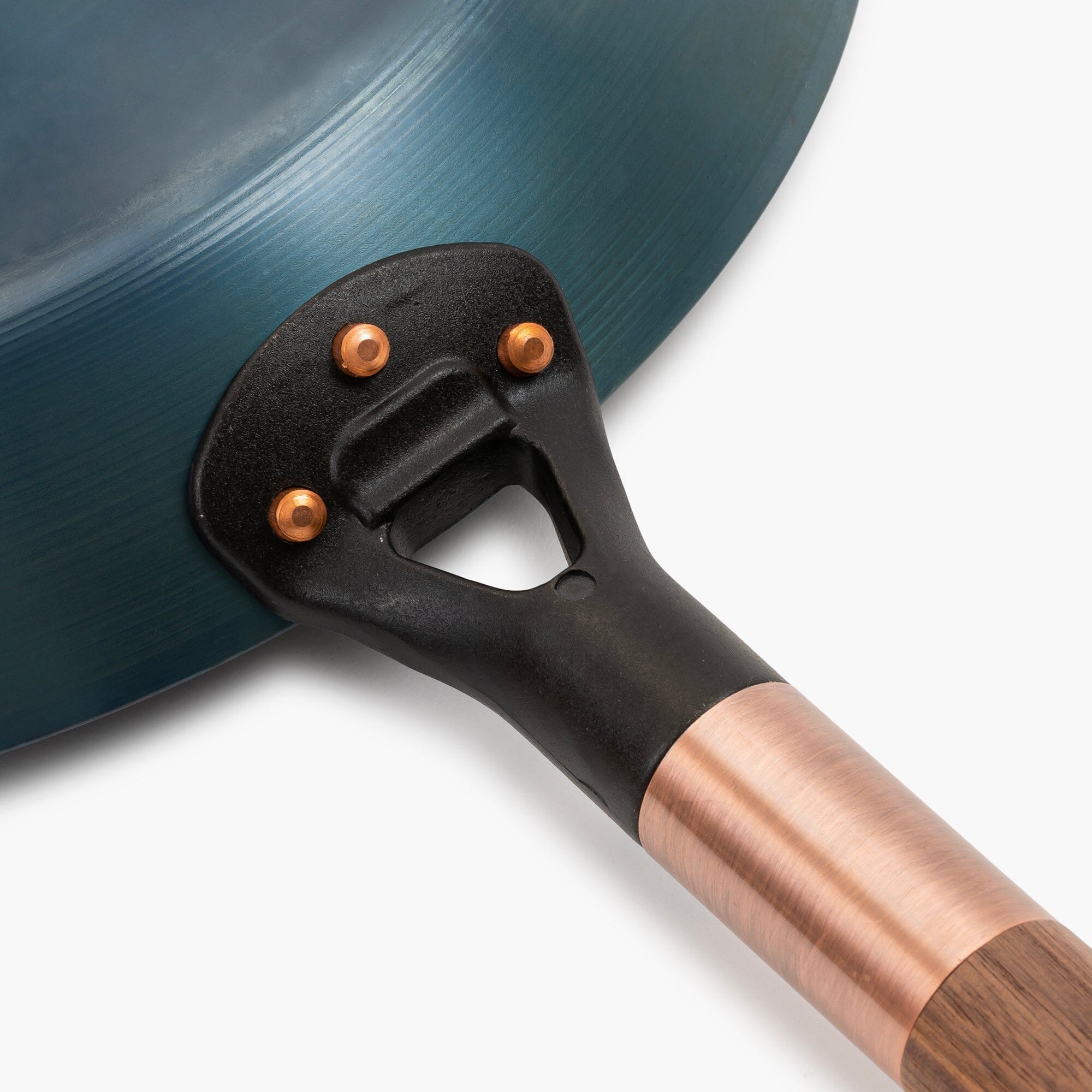Premium Blue Carbon Steel Skillet - 12 Inch Nonstick Frying Pan for Professional Chefs & Home Cooking - Perfect for Searing, Sautéing, Frying & Baking - Induction Compatible Cookware