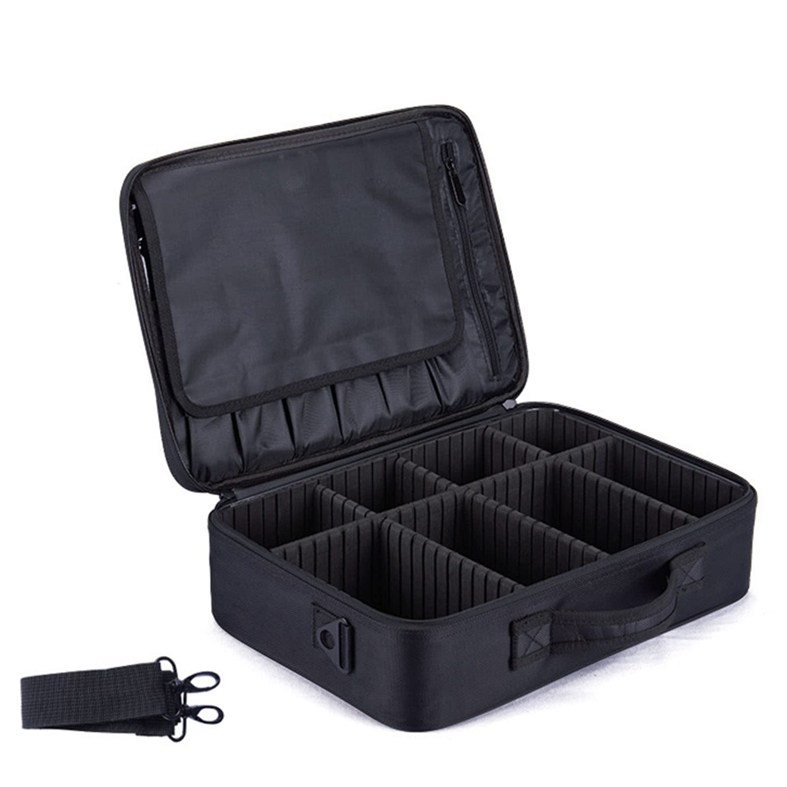 Portable Shockproof Makeup Bag for Women - Multifunctional Cosmetic Organizer with Creative Storage | Perfect for Travel, Gym, and Everyday Use