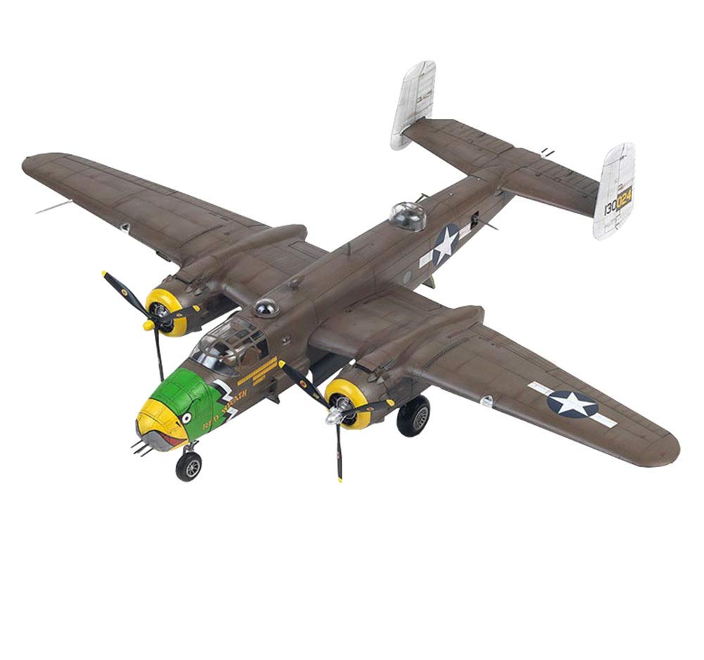 1/48 Scale CMO Bomber 3D Puzzle - USAAF B-25D Pacific Theatre Plastic Model Kit for Adults (13.2