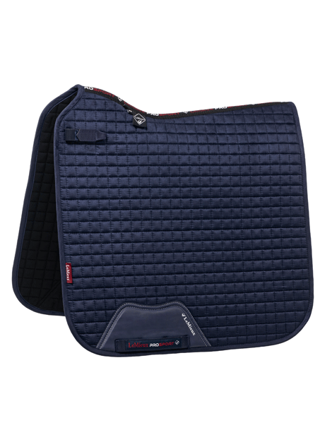 Premium Le Mieux Suede Dressage Pad - Soft & Non-Slip Horse Riding Saddle Pad for Equestrian Training & Show Jumping