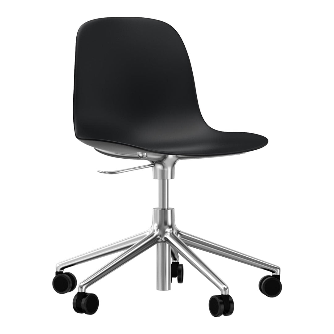 Ergonomic Form Chair with 5W Swivel Base & Gas Lift - Adjustable Office Chair for Home & Workspace - Perfect for Computer Desk, Gaming, and Professional Workstations