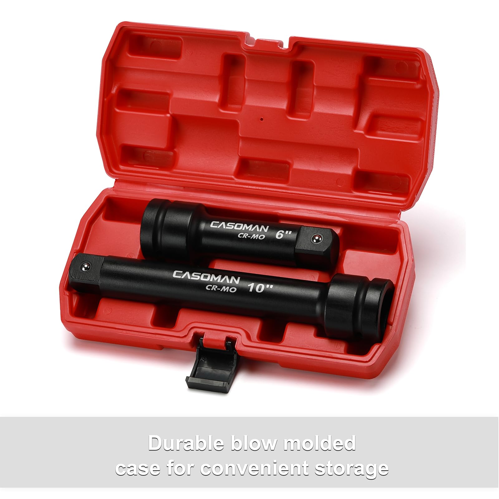CASOMAN 1-Inch Drive Impact Extension Bars - 6