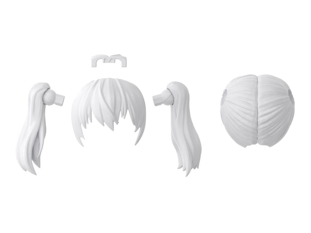 Bandai 30 Minutes Sisters 30MS Option Hair Style Parts Vol. 5 - Anime Model Kit Accessories for Customization (4-Piece Set) | Perfect for DIY Figure Collectors & Cosplay Enthusiasts