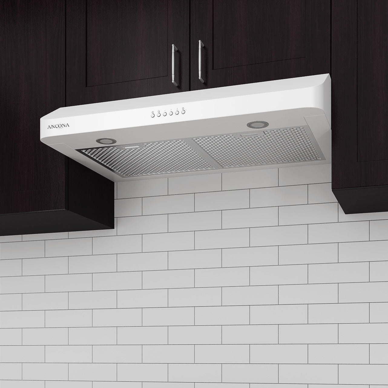 Stainless Steel 30-Inch Slim Range Hood - Powerful 900 CFM Ventilation for Kitchen, Over Stove, Island Mount - Quiet Operation, LED Lighting - Perfect for Modern Homes & Apartments