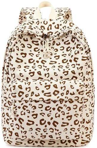 Corduroy Brown Leopard Print 2