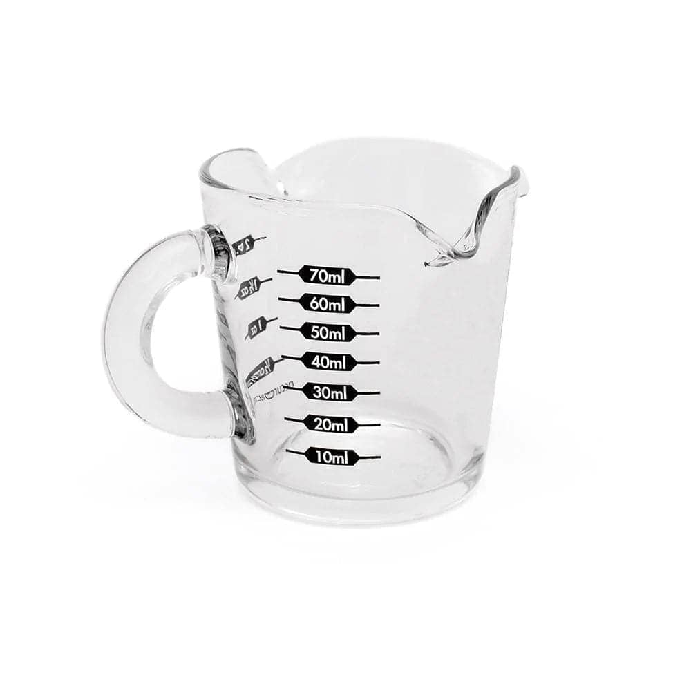 Barista Measured Shot Glass - 10 Pack (70ml/2.4oz) - Professional Espresso Measuring Cup for Coffee, Cocktails & Baking - Perfect for Home Baristas & Bartenders