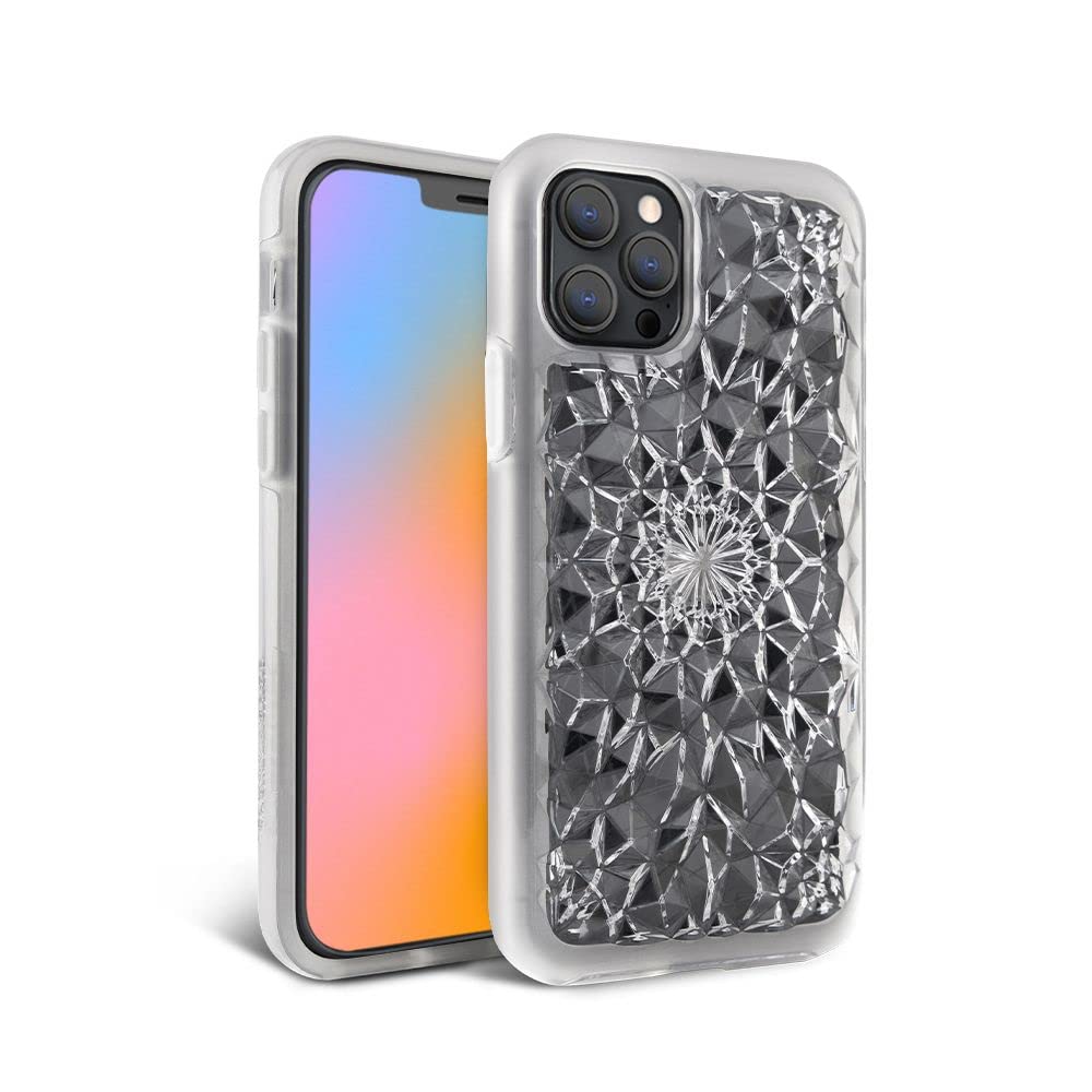 FELONY CASE iPhone 13 Pro Clear Kaleidoscope Phone Cover - Anti-Scratch, Shockproof, Durable Protective Case for Apple iPhone 13 Pro - Perfect for Everyday Use, Travel & Outdoor Activities