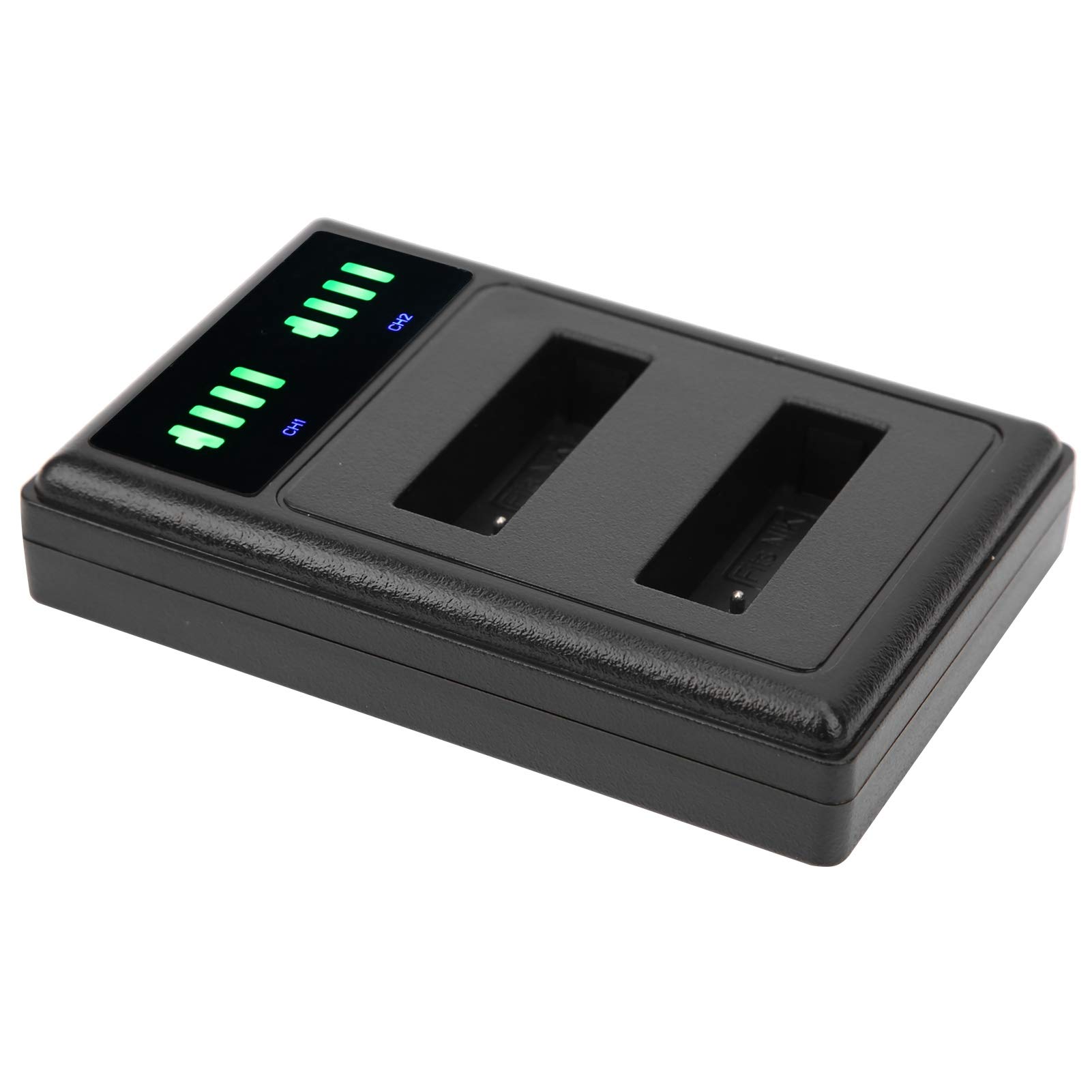 Janzoom EN-EL23 Camera Battery Dual Charger with LCD Display - Safe & Professional Charger for Nikon, Canon, Sony DSLR Cameras - Perfect for Travel, Photography & Professional Shooting