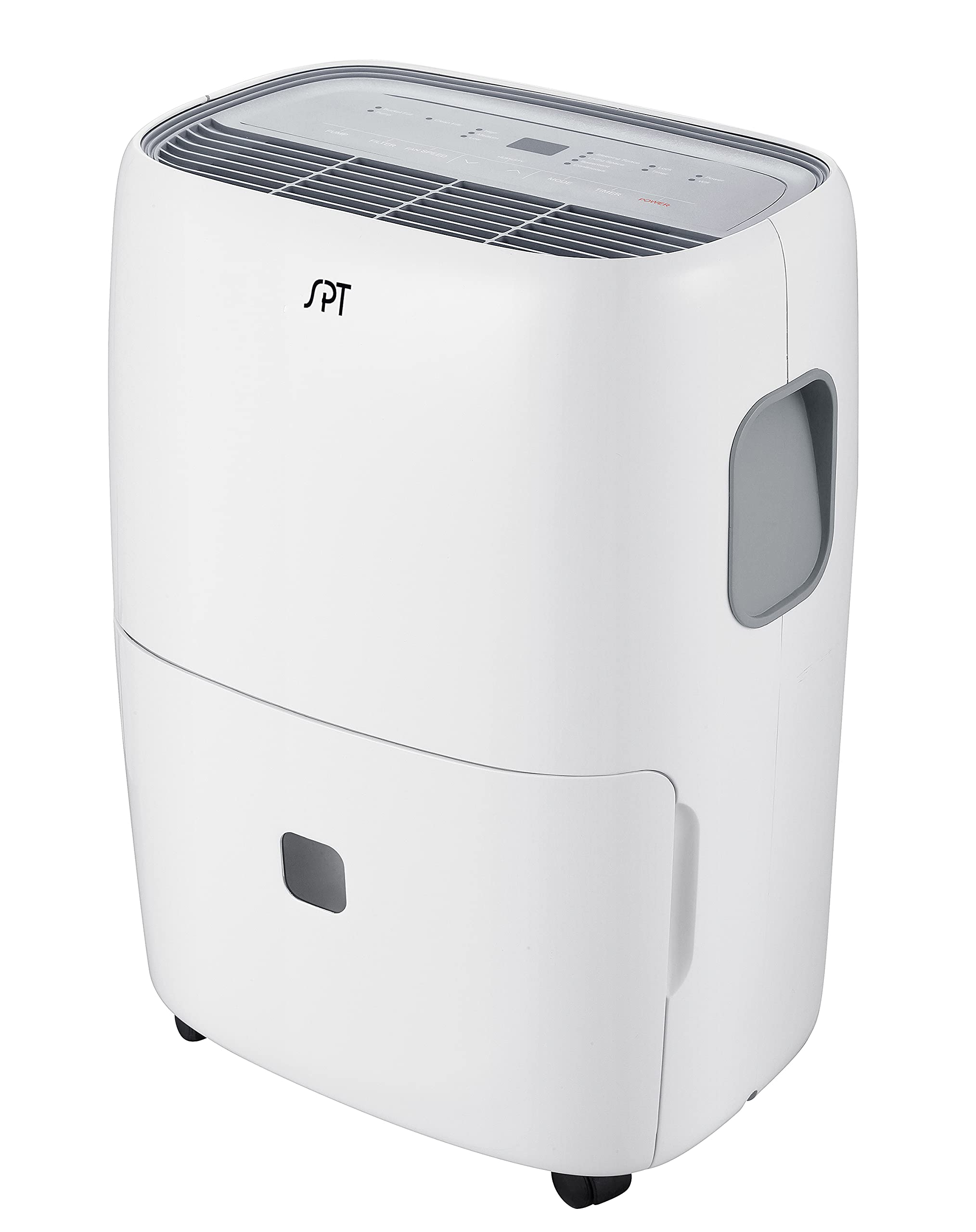 SD-54PE: 50-Pint ENERGY STAR Certified Dehumidifier with Built-in Pump - Ideal for Basements, Bedrooms & Large Spaces (Up to 3000 Sq Ft)