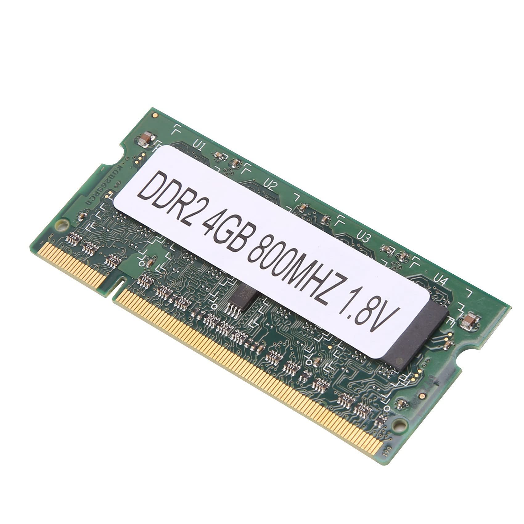 2pcs DDR2 4GB 800MHz PC2-6400 2RX8 200-Pin SODIMM Laptop Memory for AMD, Ideal for Upgrading Older Laptops and Enhancing Performance