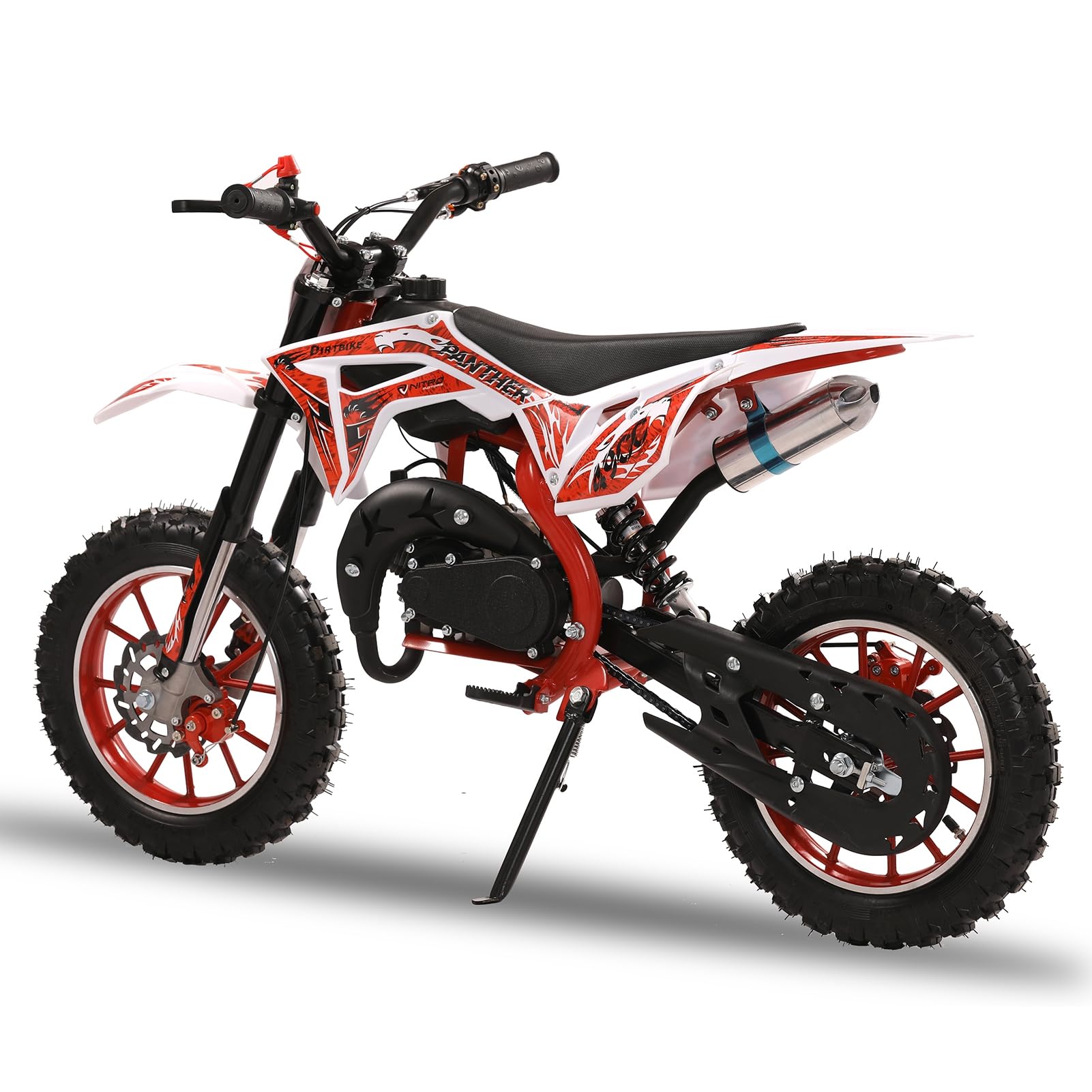**49CC Kids Dirt Bike - Gas-Powered 2 Stroke Mini Motocross Bike for Boys & Girls Ages 13+ | 10