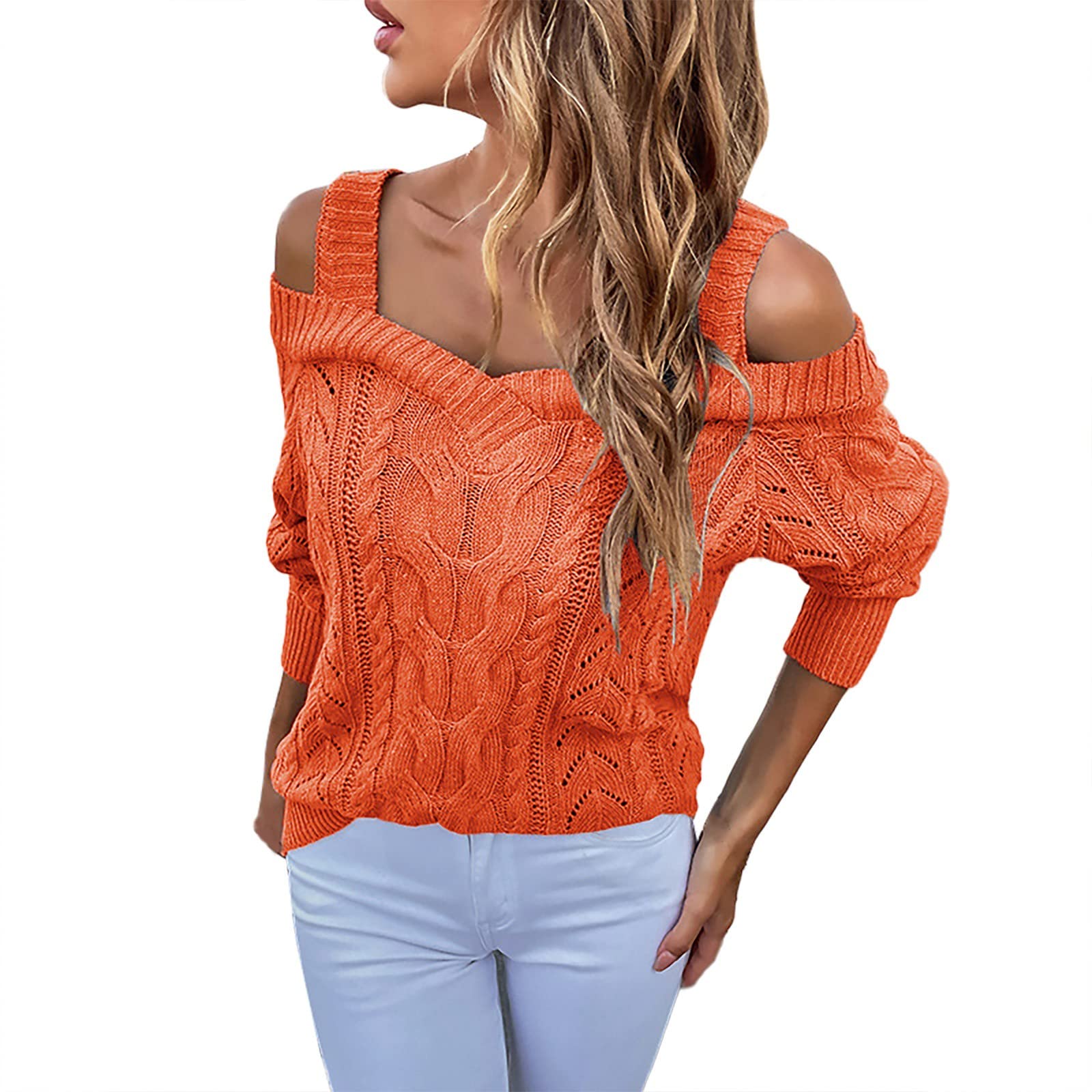 Women's Plus Size Tops & Blouses - 3/4 Ruffle Sleeve V-Neck Tunic Shirts for Fall 2022 | Dressy Casual Tops for Work, Date Night & Everyday Wear
