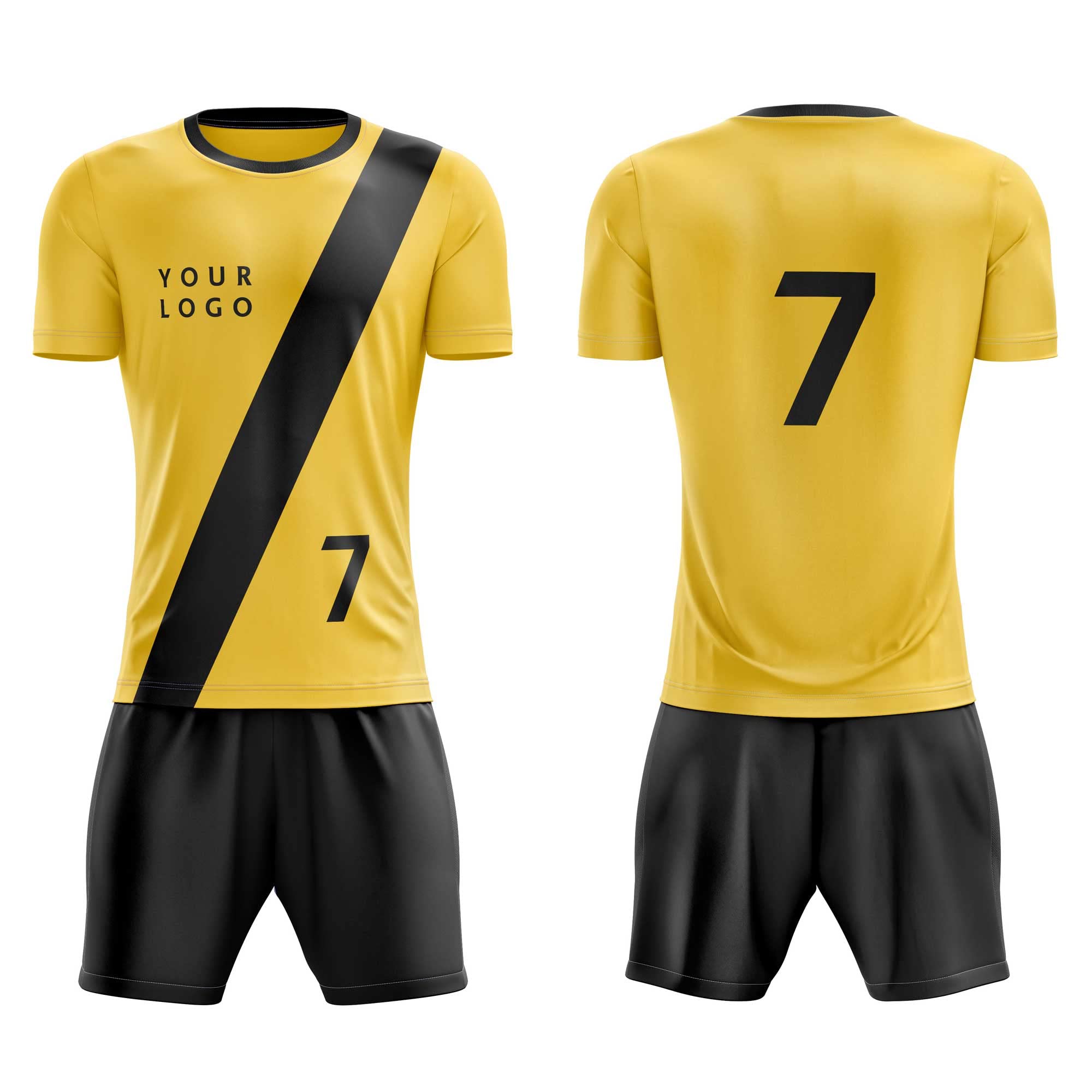 15 Custom Soccer Uniform Kits (Jersey & Shorts) Style WB175 - Personalized with Name & Number - Team Sports, Youth Leagues & Tournament Play
