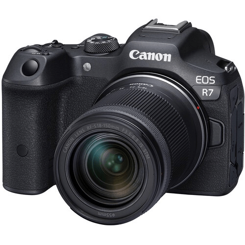 Canon EOS R7 Mirrorless Digital Camera with RF-S 18-150mm Lens Kit - Professional APS-C Mirrorless Camera for Photography, Vlogging & Travel