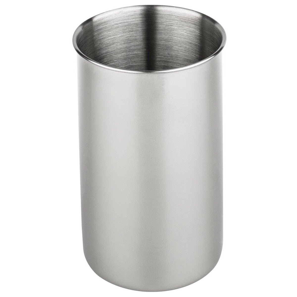 Hardware Resources 2 Quart Stainless Steel Kitchen Utensil Holder Canister - Perfect for Organizing Spoons, Forks & Cooking Tools in Modern Kitchens