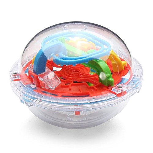 **75-Piece Maze Ball Puzzle Toy for Kids - Educational Brain Teaser & Developmental Learning Game - Perfect for Indoor Play, Travel, and STEM Activities**