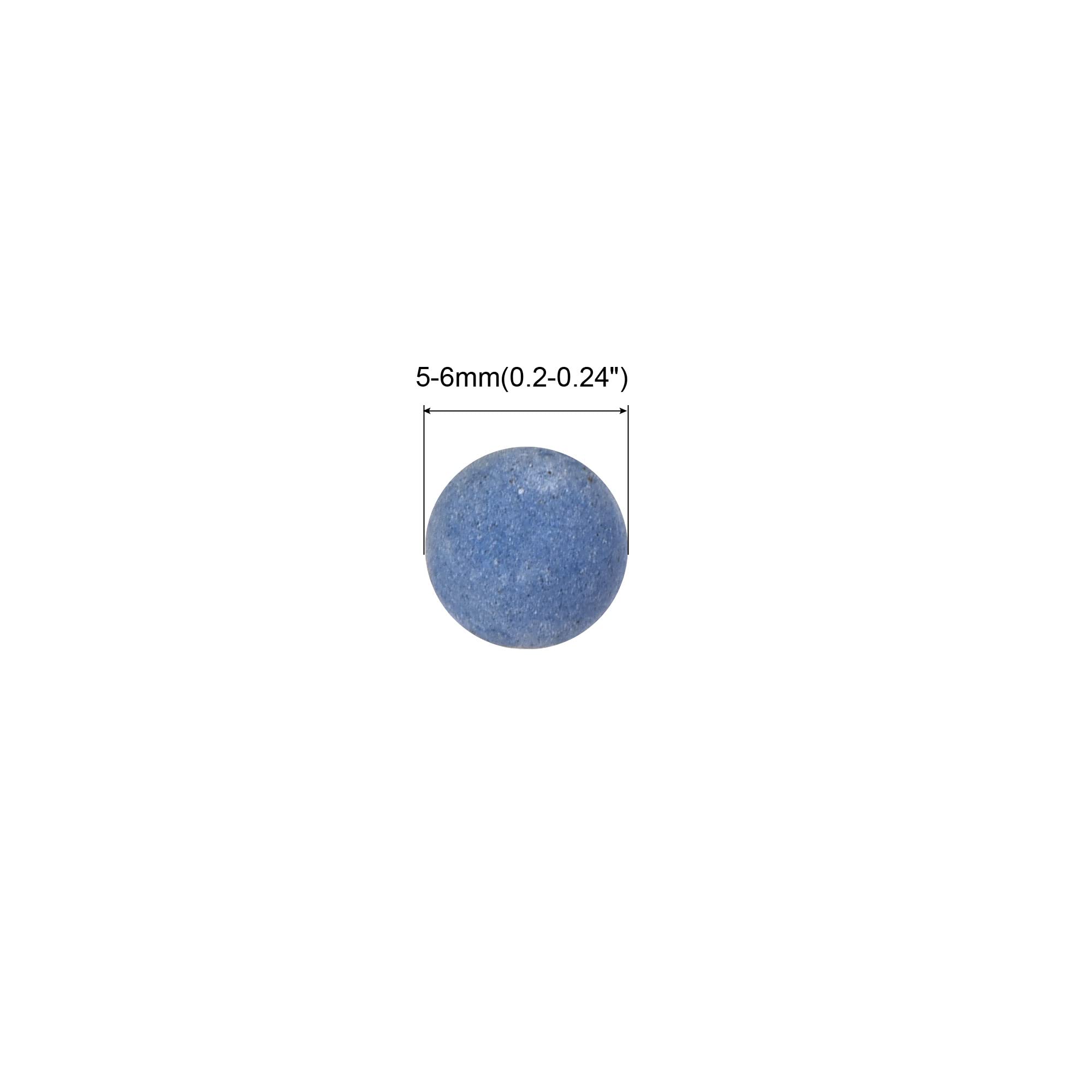 Premium 5-6mm Blue Clay Pebbles for Hydroponics - 0.22 lbs LECA Growing Media for Indoor Plants, Orchids, Bonsai & Vase Decor - Ideal for Hydroponic Systems, Aquaponics & Soil Aeration