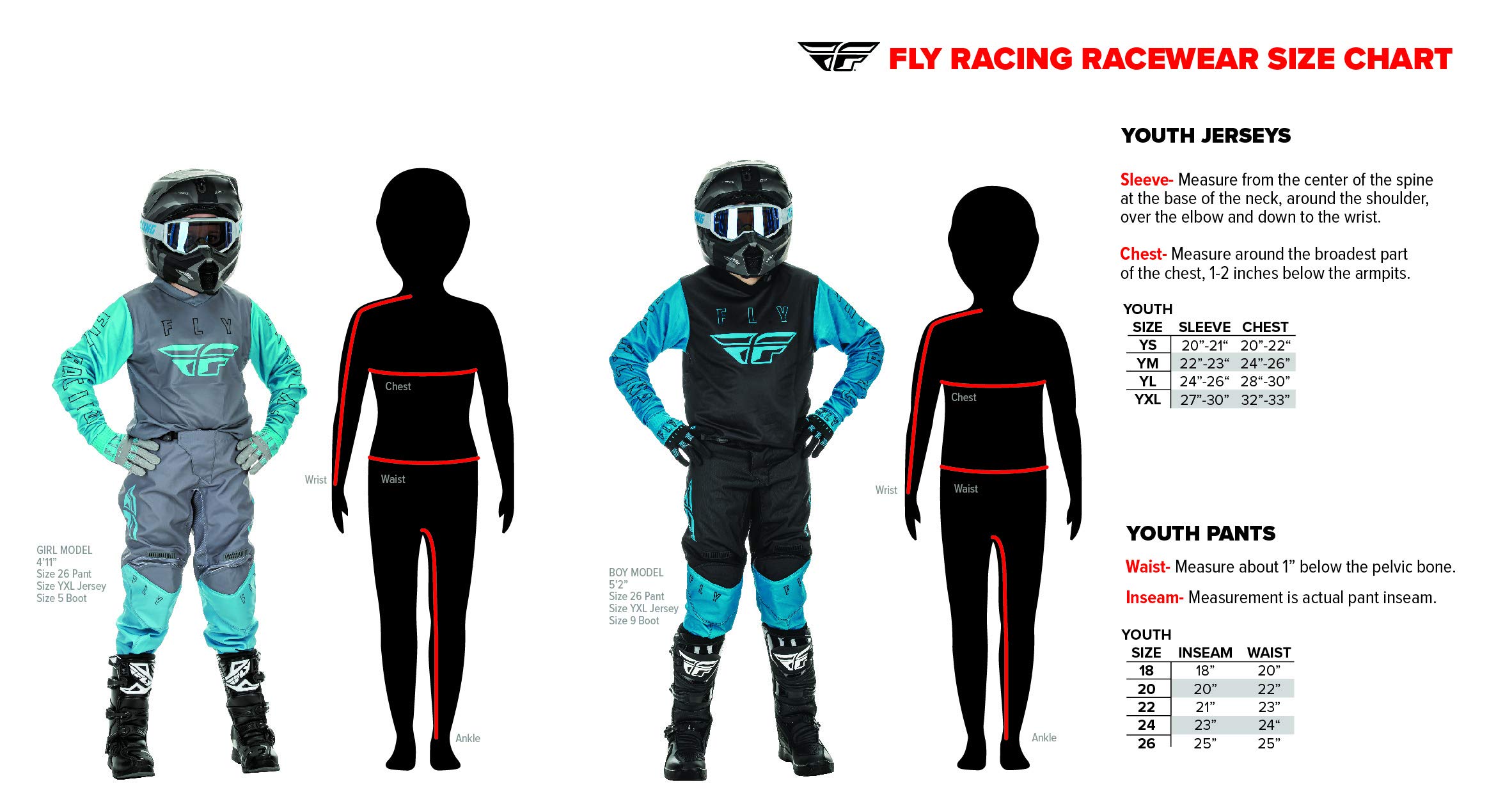 Fly Racing Youth Kinetic Motocross & Mountain Bike Pants - Durable Protective Gear for Kids Dirt Bike, MTB, BMX Riding - Ideal for Off-Road Trails & Extreme Sports
