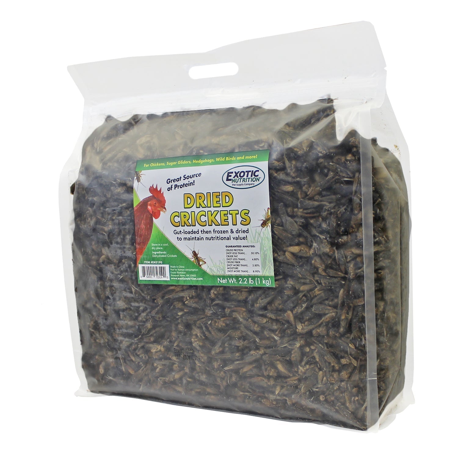 Premium Bulk Dried Insect Trio - High Protein Mealworms, Crickets & Grasshoppers for Reptiles, Birds & Fishing Bait | Natural Pet Food & Outdoor Adventure Supplies