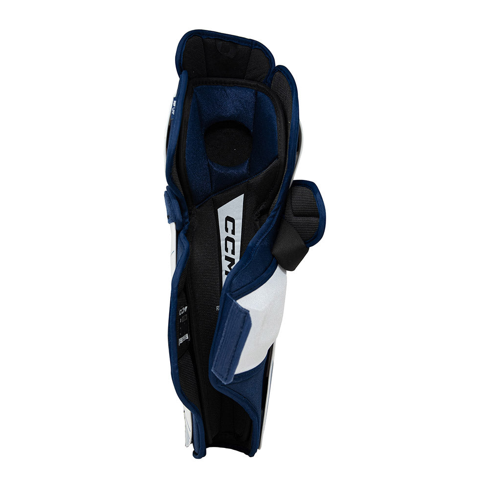 CCM Tacks Vector Plus 2024 Senior Ice Hockey Shin Guards - Protective Gear for Hockey Players - Perfect for Games & Practice