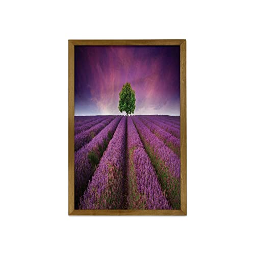Purple and Green