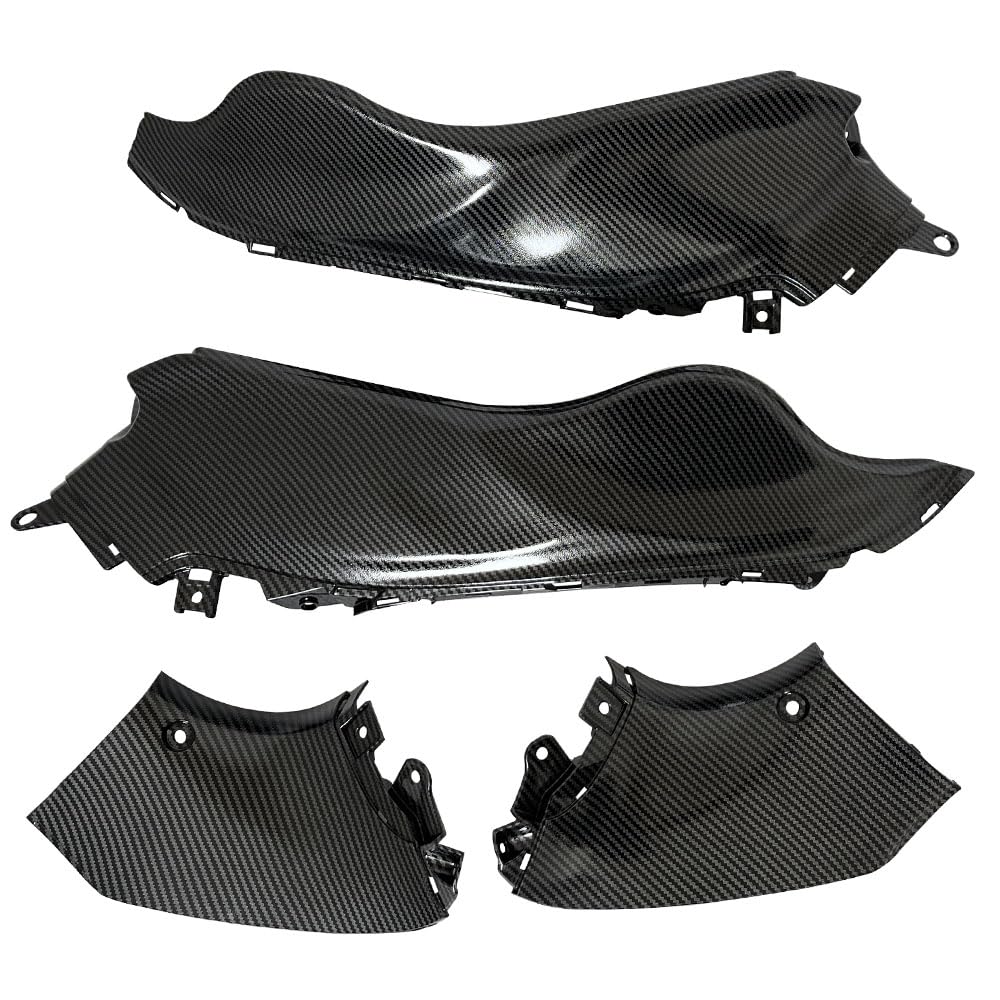 Carbon Fiber Front Side Cover Fairing Panel for Suzuki GSXR1300 Hayabusa 2008-2020 (RTF34F) - Lightweight & Durable Black Motorcycle Accessory - Perfect for Racing & Custom Bike Builds
