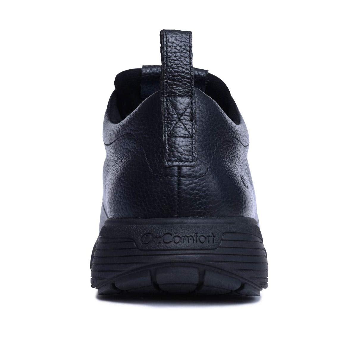 Dr. Comfort Roger Diabetic Shoes for Men - Therapeutic Leather Walking Shoes with Gel Inserts for Foot Pain Relief | Ideal for Diabetes, Plantar Fasciitis & Daily Comfort