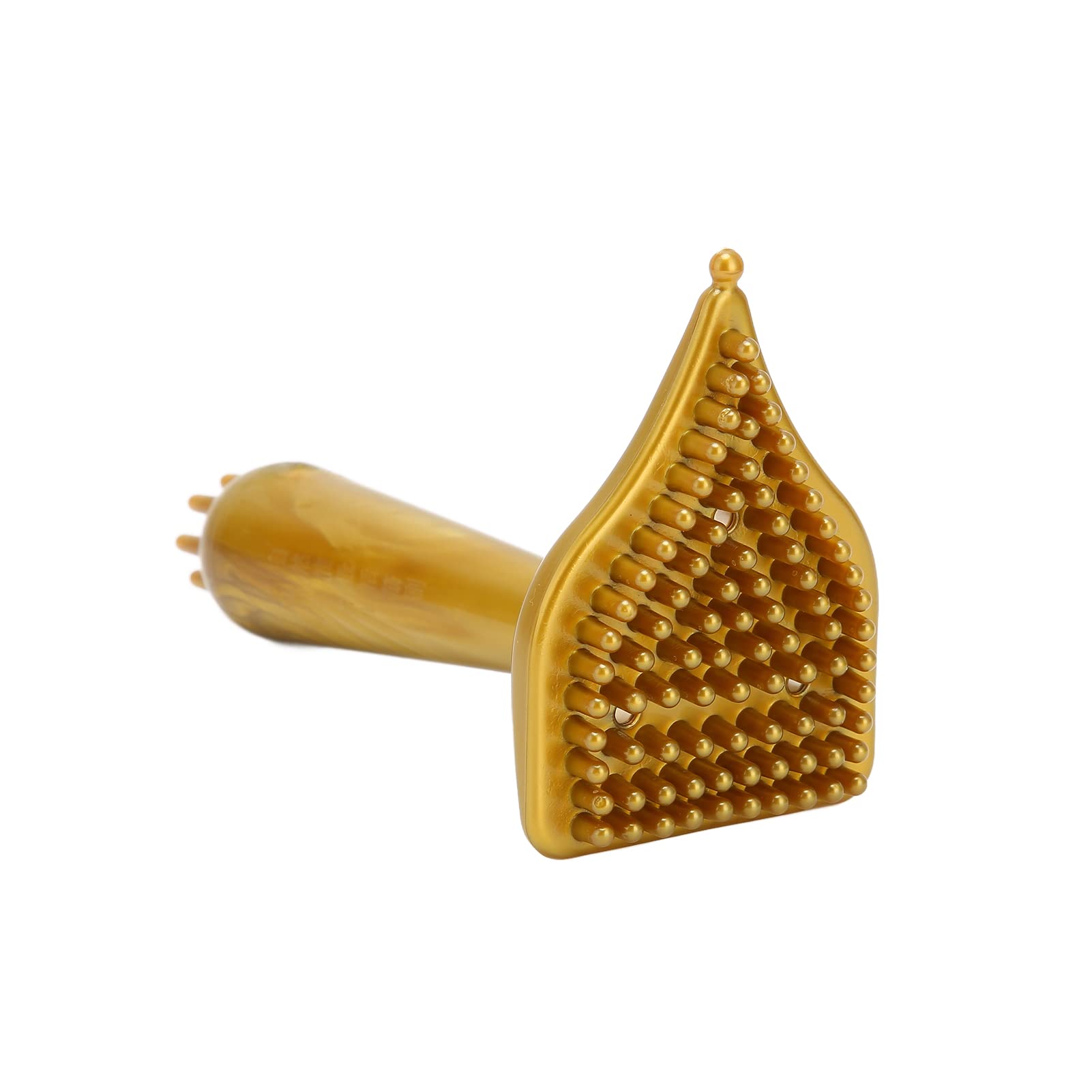 Exfoliating Body Brush for Massage & Slimming - Round Bristle Brush with Convex Points for Foot, Leg & Body Tissue - Promotes Circulation & Healthy Skin - Perfect for Home Spa, Dry Brushing & Lymphatic Drainage