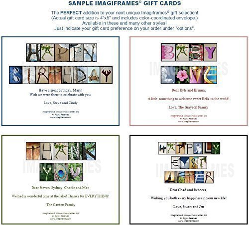 Custom Framed Photo Letter Art - Personalized Alphabet Photography for Wall Decor - Perfect for Home, Office & Gifts - LIVE LAUGH HEAL Inspirational Quote