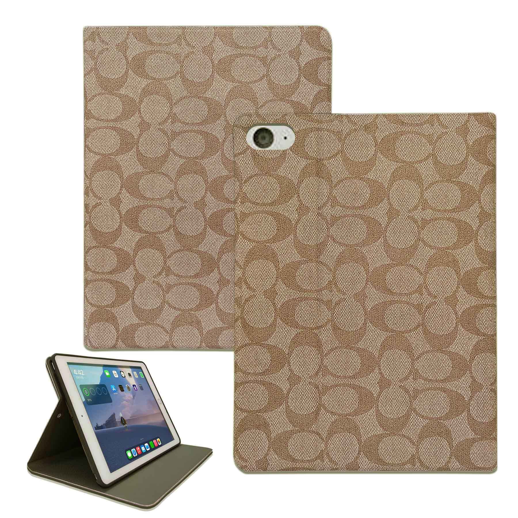 Premium Leather iPad Case with Kickstand - Compatible with iPad 6th/5th Gen (2018/2017) & iPad Air 2/Air 1 | Auto Sleep/Wake | Shockproof Bumper Cover | Classic Retro Design - Perfect for Work, Travel & Home Use