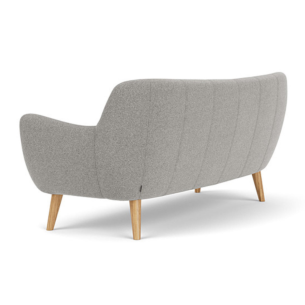 Herman Fabric 3-Seater Sofa - Modern Living Room Couch for Small Spaces, Comfortable Sectional Sofa for Apartment, Dorm & Home Decor | Perfect for Relaxing, Entertaining & Family Gatherings