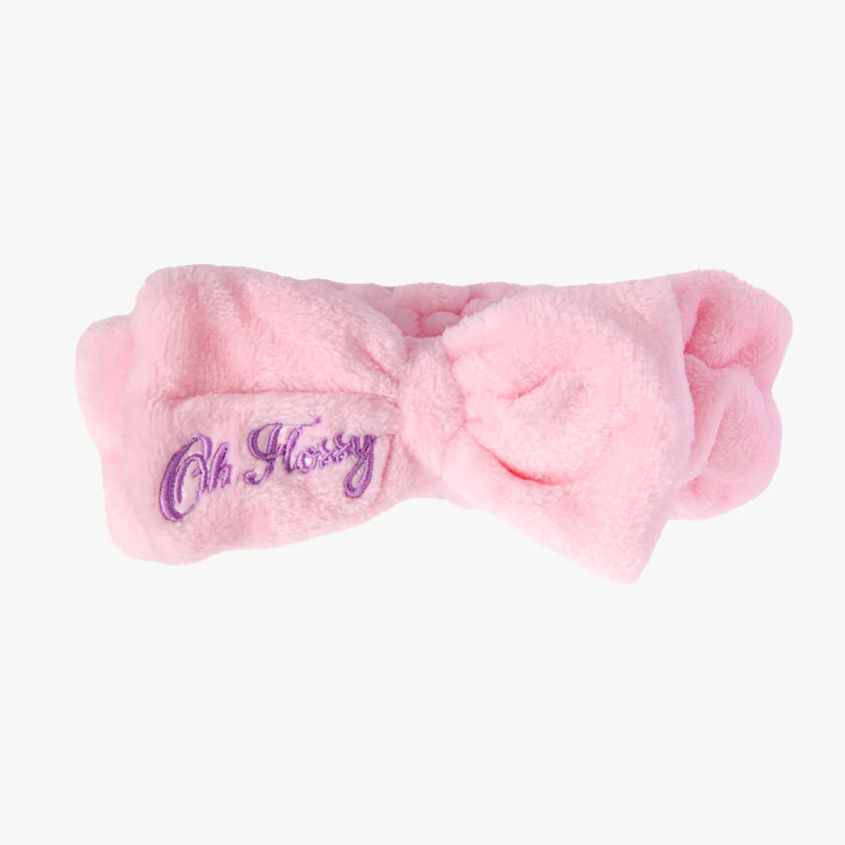 Oh Flossy Cosmetic Headband for Skincare & Makeup - Soft Spa Head Wrap for Women - Perfect for Facial, Hair Washing & Beauty Routine at Home or Salon