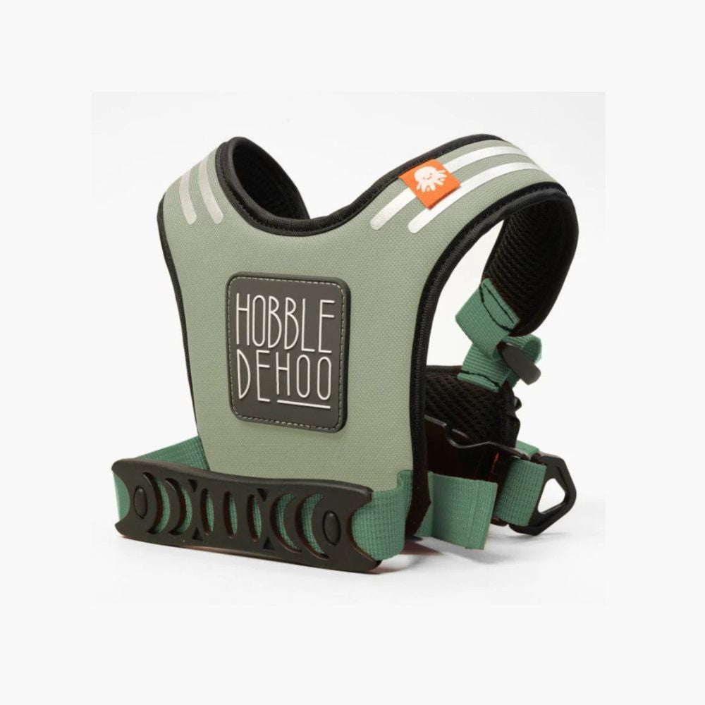 Hobbledehoo 3 Ski Harness for Kids - Adjustable Safety Belt with Quick Release Buckle - Green - Perfect for Skiing, Snowboarding & Winter Sports Training