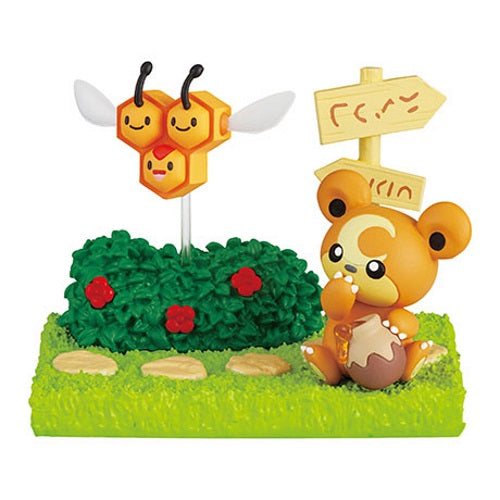 Pokemon Garden Afternoon of Sunshine Re-Ment 3 Inch Collectible Figure Toy - Perfect for Display, Gift Giving, and Anime Collections