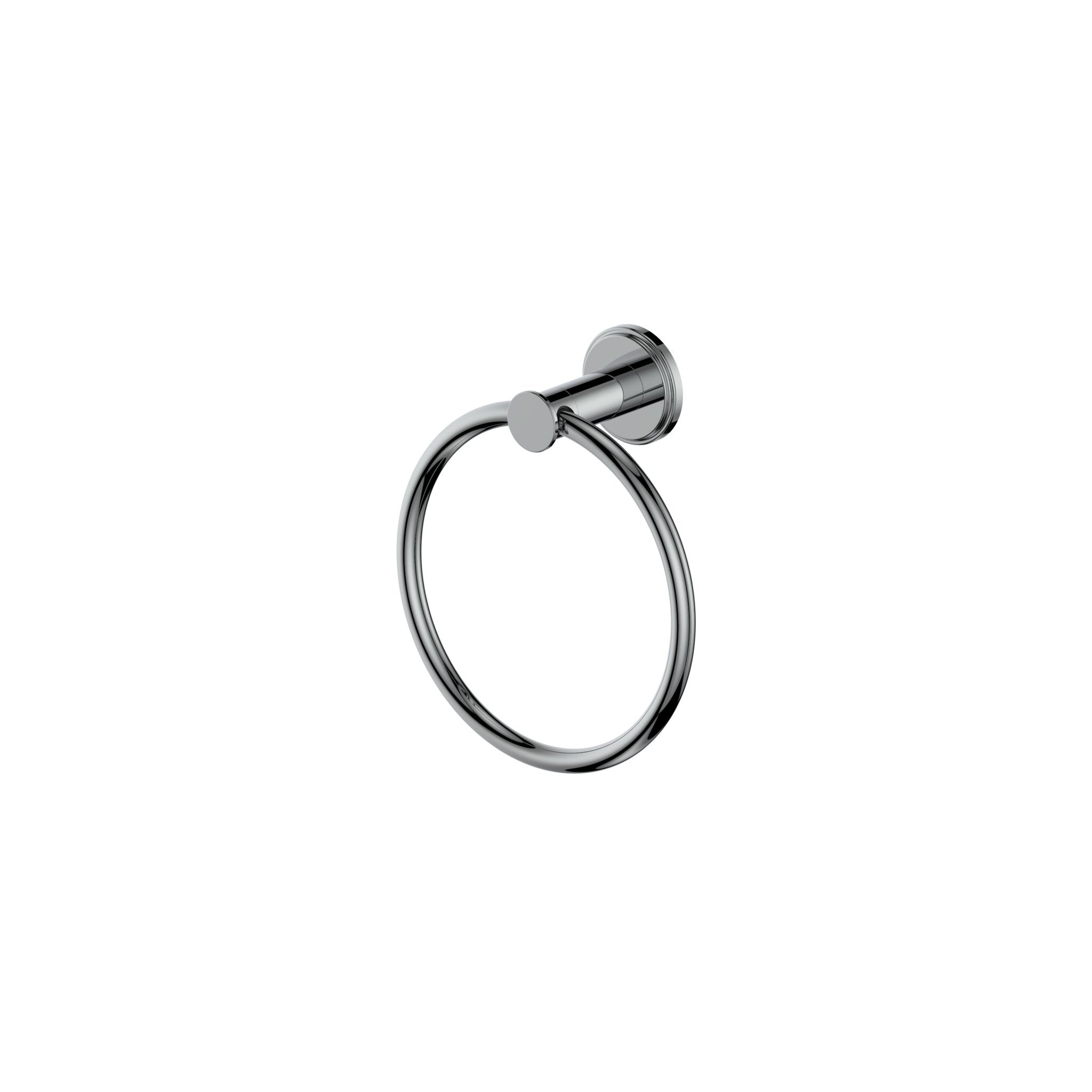 ZLINE El Dorado Chrome Towel Ring - Polished Chrome Finish Bathroom Accessory for Modern & Traditional Homes (ELD TRNG CH) | Perfect for Bathrooms, Powder Rooms & Spa Retreats